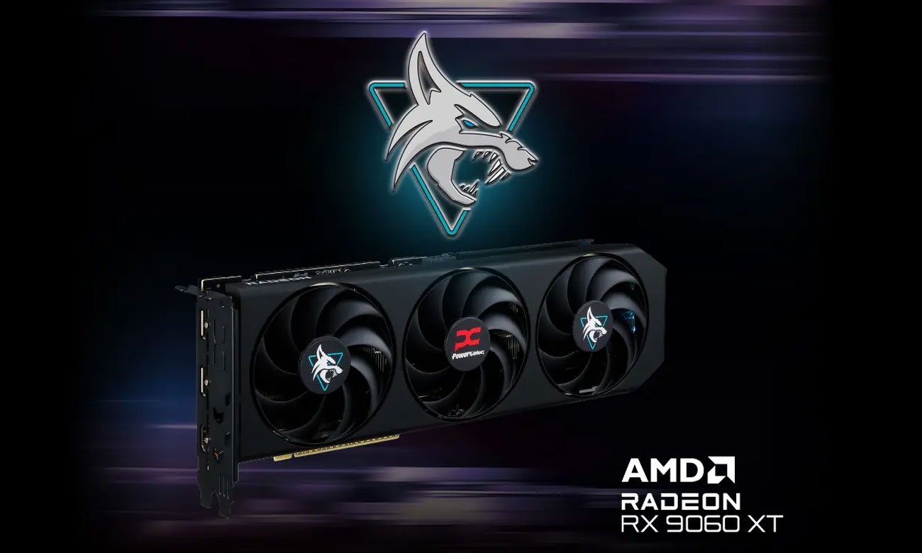 PowerColor Radeon RX 9060 XT Hellhound 16GB GDDR6 - Karty